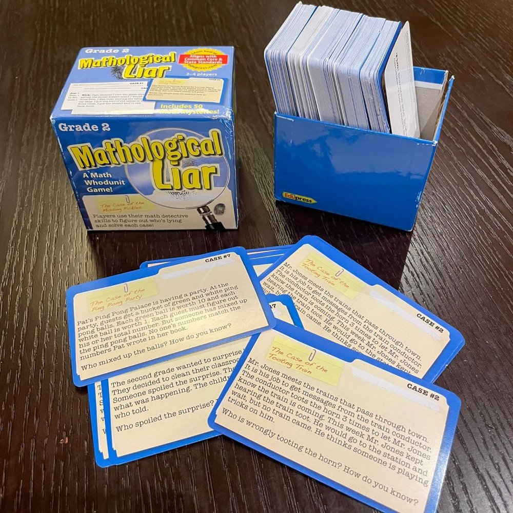 Mathological Liar - great game to teach your kids math!!